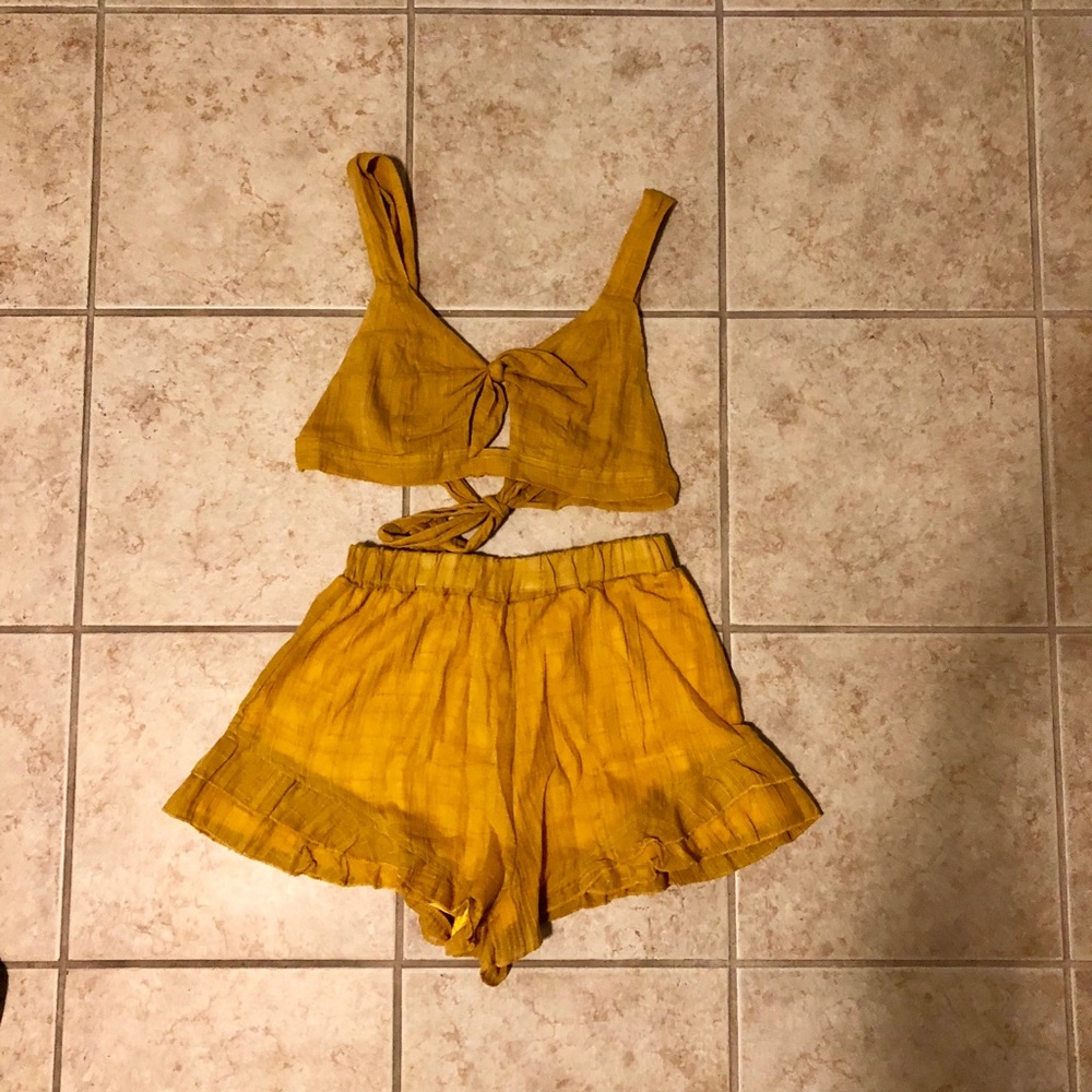 Yellow two piece set! - Picture 2 of 3